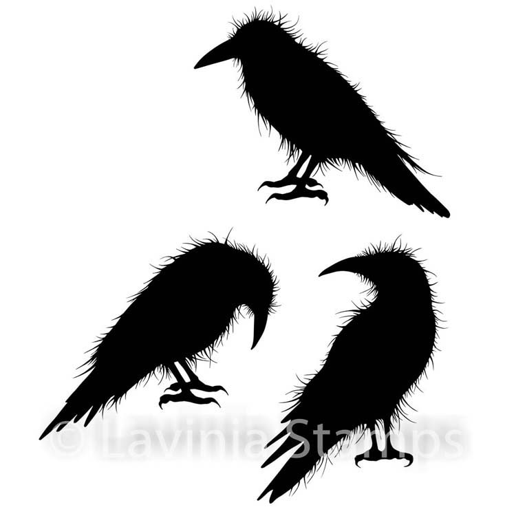 Lavinia Stamp - Crow Set — Ecstasy Crafts