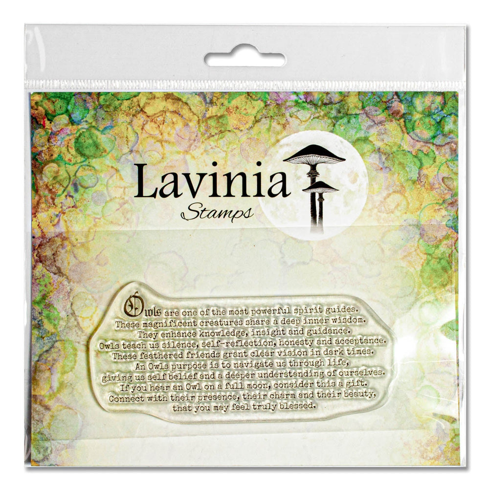 Lavinia Stamps - Wise Owl — Ecstasy Crafts