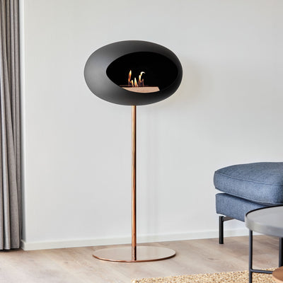 Le Feu Steel High Dome <br>Noir