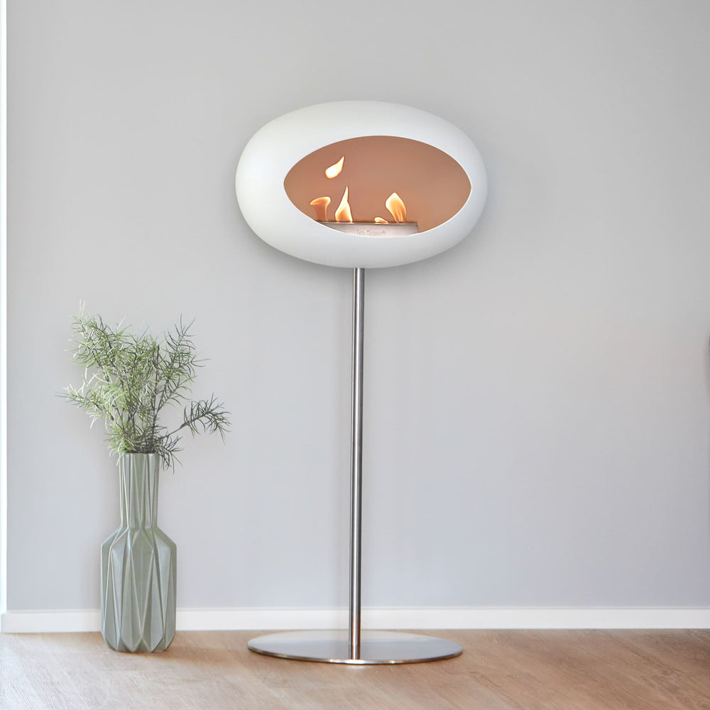 Le Feu Steel High Dome <br>Blanc