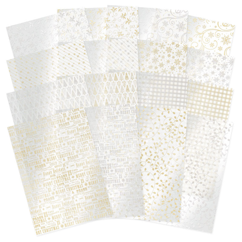 Papier acétate de luxe festif avec dorure - Sélection essentielle
