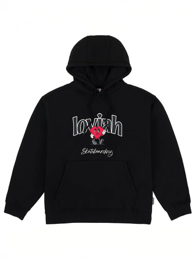 Loviah 'Sk8' Hoodie - Black