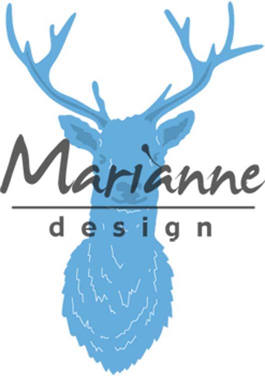 Marianne Design Creatables Tiny's Deer Head — Ecstasy Crafts