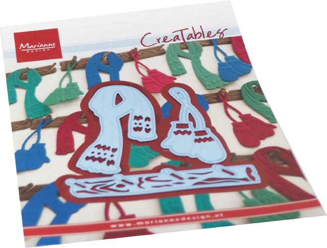 Creatables Mittens & Scarf Set Die — Ecstasy Crafts
