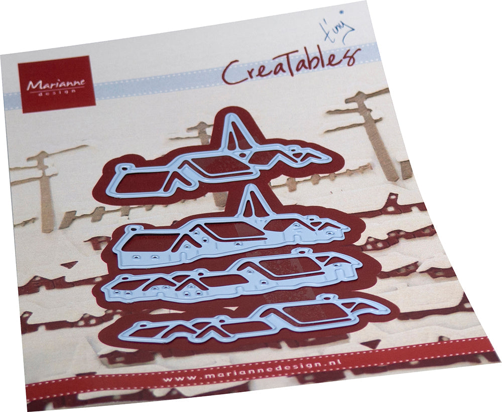 Marianne Design Matrice de découpe Creatables - Tiny's Snowy Village