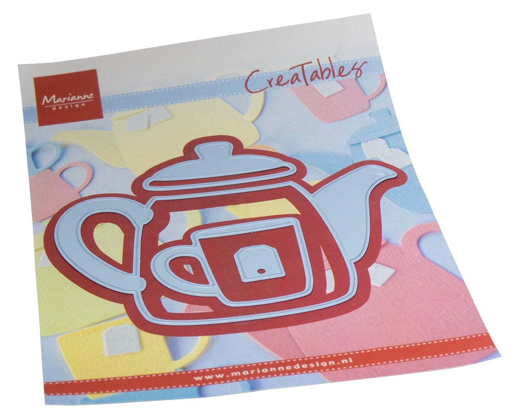 Matrice de coupe Marianne Design Creatables - Théière et verre