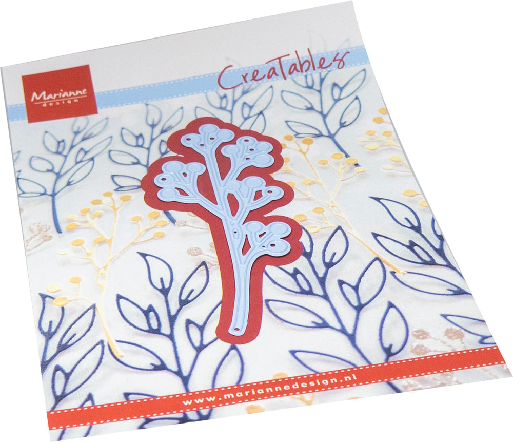 Marianne Design Matrice de découpe Creatables - Brindille de baies