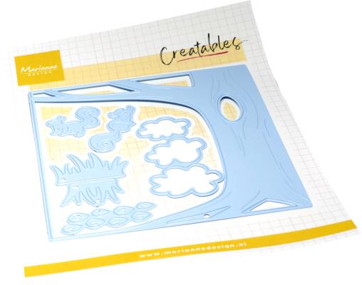 Matrice de découpe Marianne Design Creatables - Passe-partout - Arbre