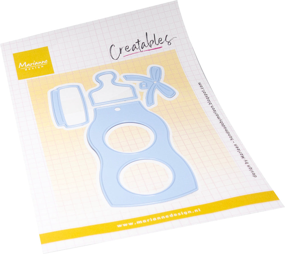 Matrice de découpe Marianne Design Creatables - Biberon par Marleen