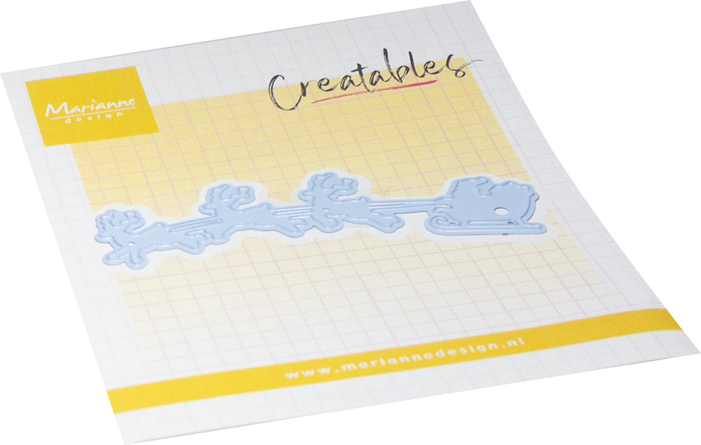 Marianne Design Creatables Die - Santa & Sleigh — Ecstasy Crafts
