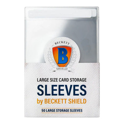 Large Size Card Storage Sleeves (50 pack)