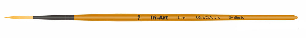 Pinceaux Tri-Art - Synthétique Court - WC/Acrylique - Liner - 2/0