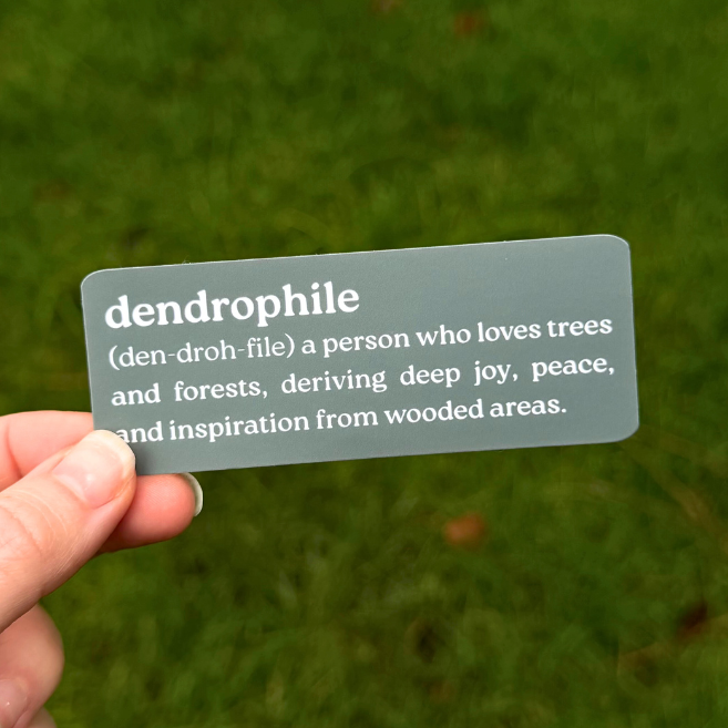 Dendrophile Definition Sticker