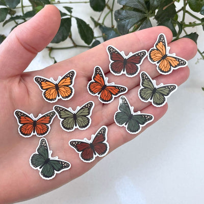 10 Mini Paquets de Papillons d'Automne