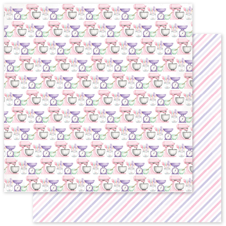Little Bakers Patterns C 12x12 Paper (12pc Bulk Pack) 35038 — Ecstasy Crafts