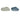 Chloe Cloud Plate & Bowl - Pale mint/Tourmaline