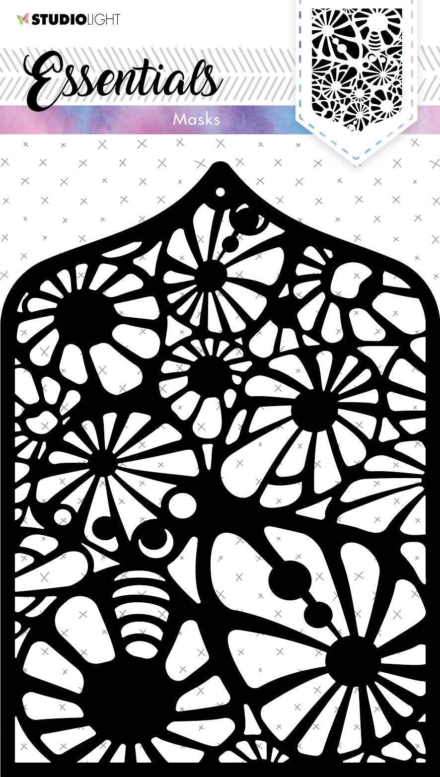 Mask Stencil (1) A5 Essentials nr.42 — Ecstasy Crafts