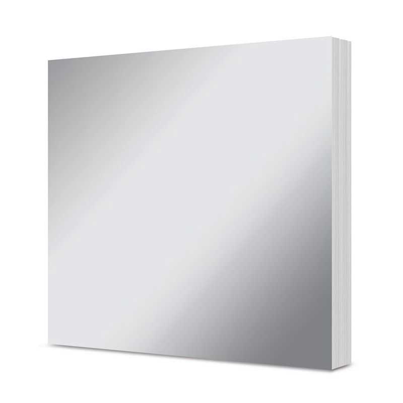Tapis Mirri - 17,8 cm x 17,8 cm - Argent éclatant