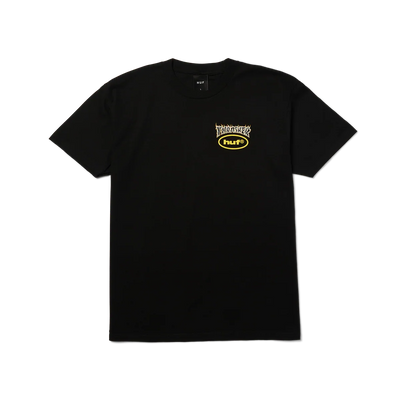 T-shirt HUF x Thrasher 'Meltdown' - Noir