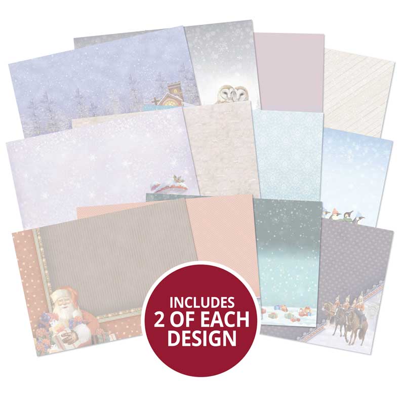 Inserts de cartes de vœux de luxe "Joyeux Noël"