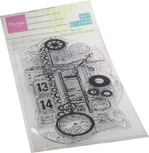 Art Stamps - Airplane — Ecstasy Crafts