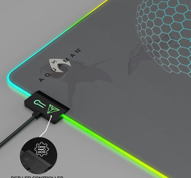 Aquaman Vs. Black Manta Gaming Mouse Pad