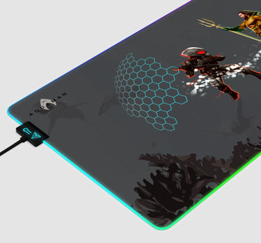 Aquaman Vs. Black Manta Gaming Mouse Pad