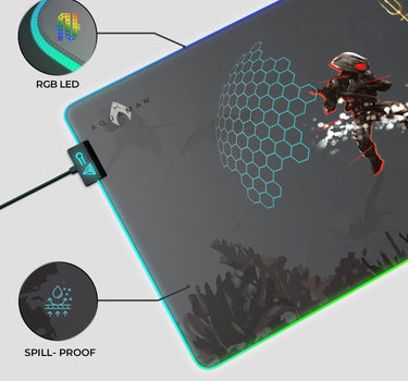 Aquaman Vs. Black Manta Gaming Mouse Pad