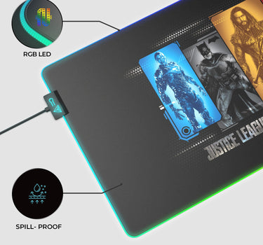 Justice League - Character Portraits Gaming Mouse Pad