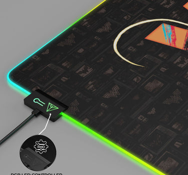 Wonder Woman Vs. Cheetah Gaming Mouse Pad