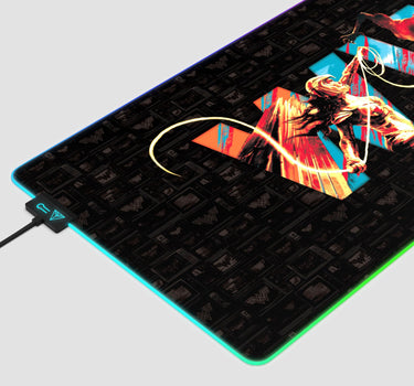Wonder Woman Vs. Cheetah Gaming Mouse Pad