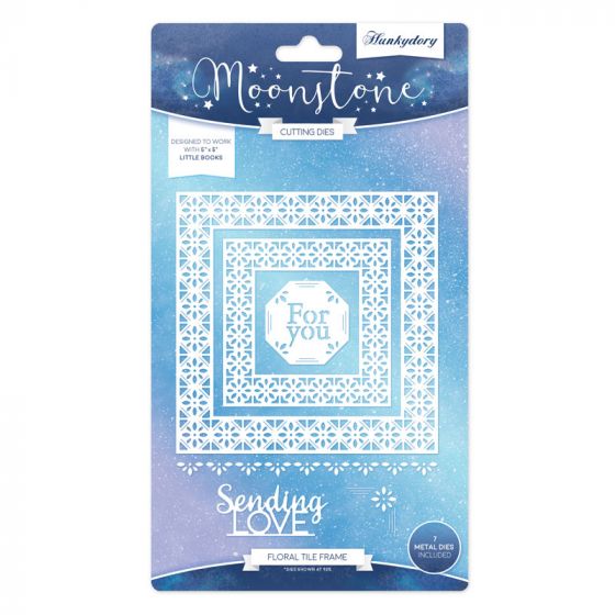 Moonstone Cutting Dies - Floral Tile Frame — Ecstasy Crafts