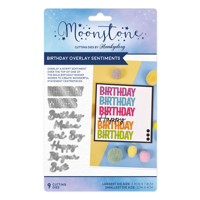 Moonstone Dies – Sentiments de superposition d'anniversaire