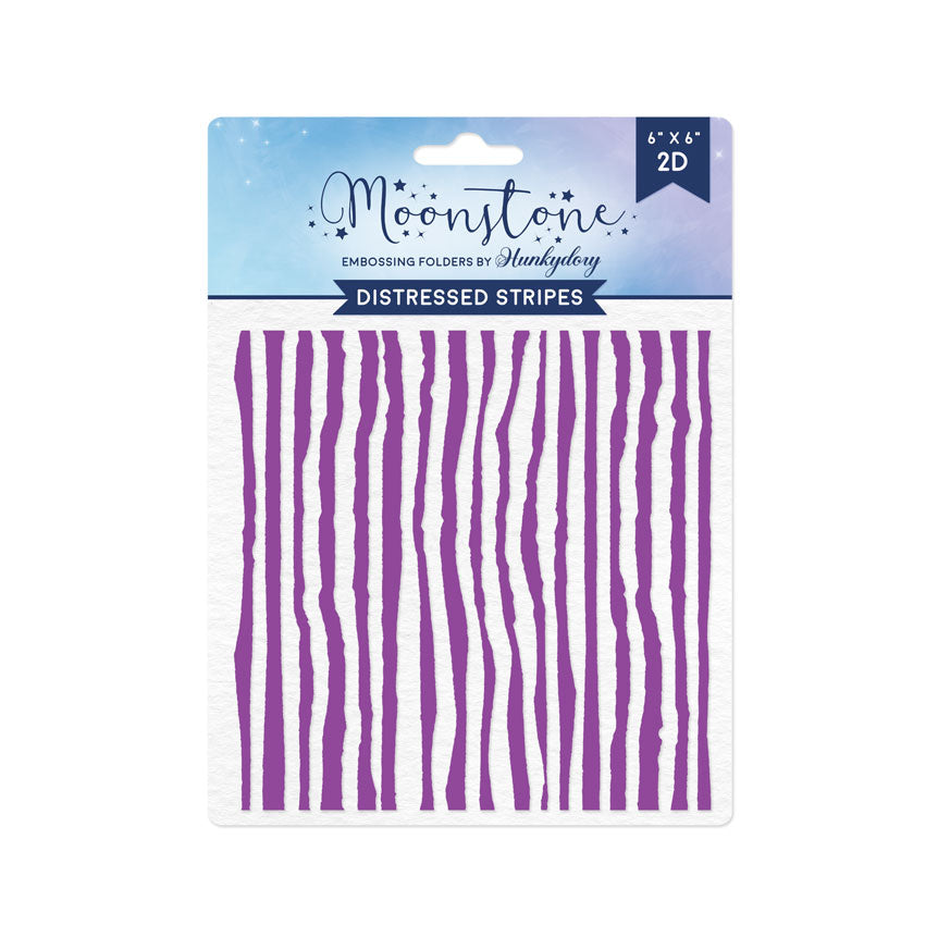 Moonstone Embossing Folders - Rayures vieillies