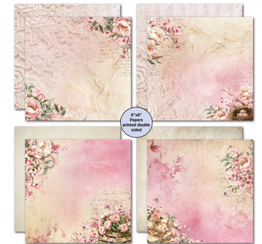 3Quarter Designs Blossoming Peonies 6x6 Paper Pack