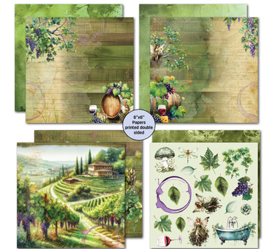 3Quarter Designs Magical Vines 6x6 Paper Pack