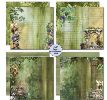 3Quarter Designs Magical Vines 8x8 Paper Pack