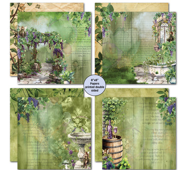 3Quarter Designs Magical Vines 8x8 Paper Pack