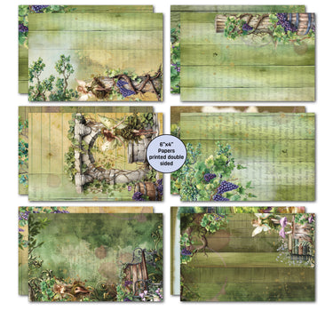 3Quarter Designs Magical Vines  6x4 Card Pack