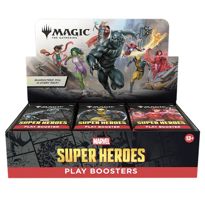 Boîte de 36 Paquets Marvel Super Heroes