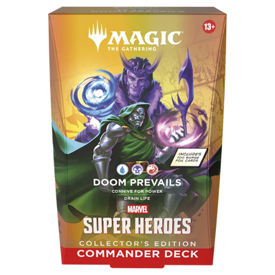 Super Héros Marvel - Édition Collectionneur du Paquet Commandant - Doom Prevails