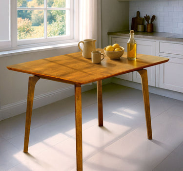 Acacia Verve 48" Solid Wood Dining Table - Ideal Kitchen Table for 4