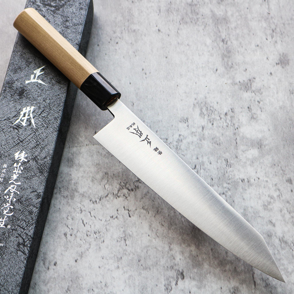 Masamoto KS Kiritsuke Gyuto 220 mm — SHARP Knife Shop