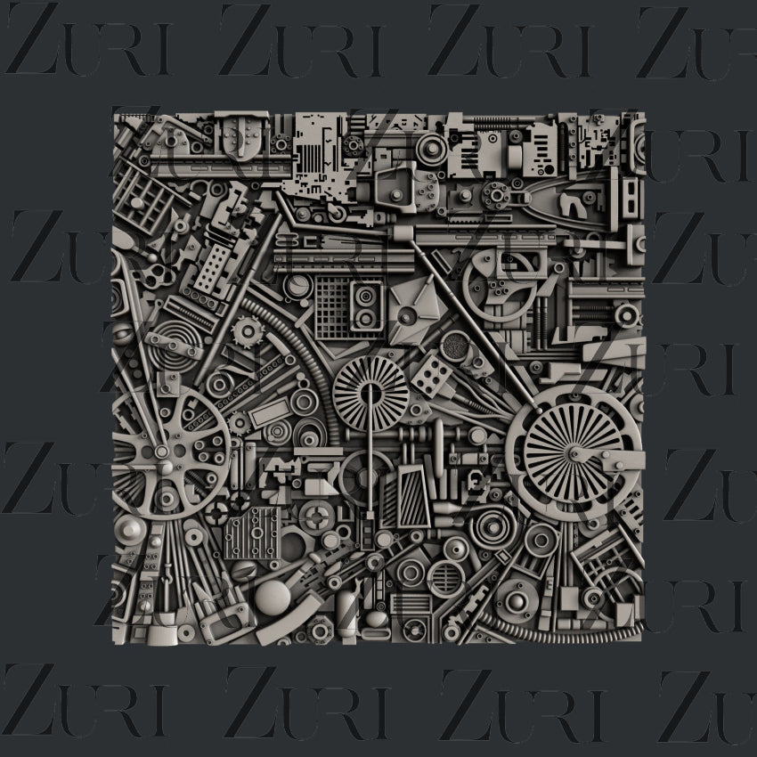Zuri Designs Méli-mélo Mécanique