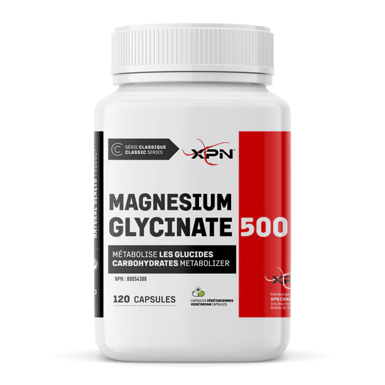 Mag Glycinate 500 — Unytii - Suppléments et Produits Naturels
