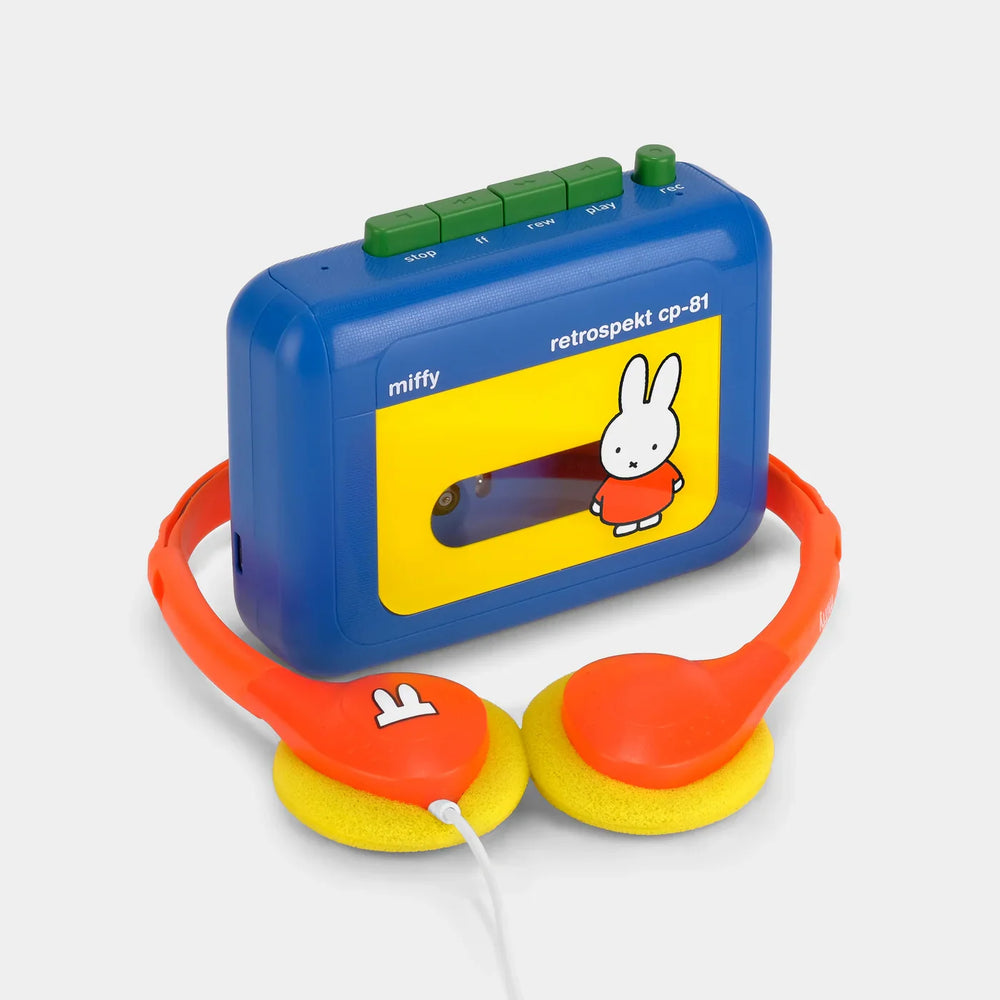 Retrospekt x Miffy Walkman - Lecteur cassette portable CP-81