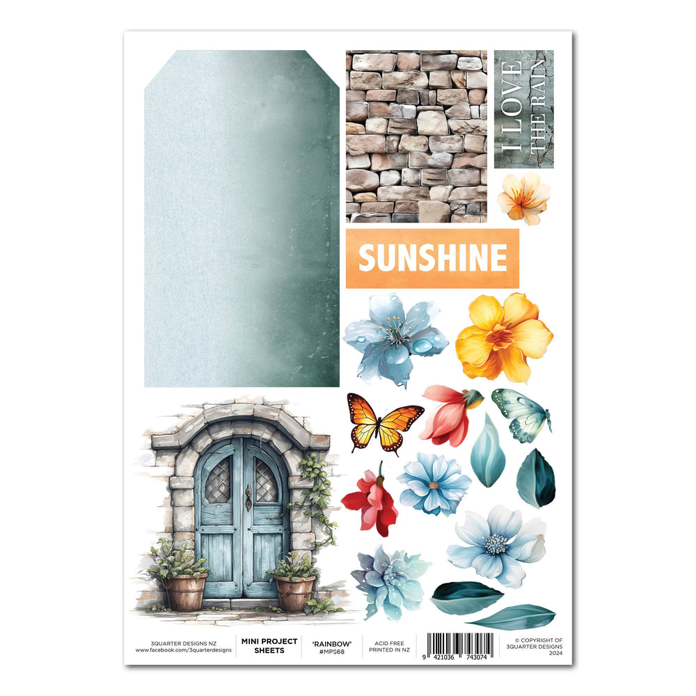 3Quarter Designs Tomorrow's Rainbow - Mini Fiche Projet