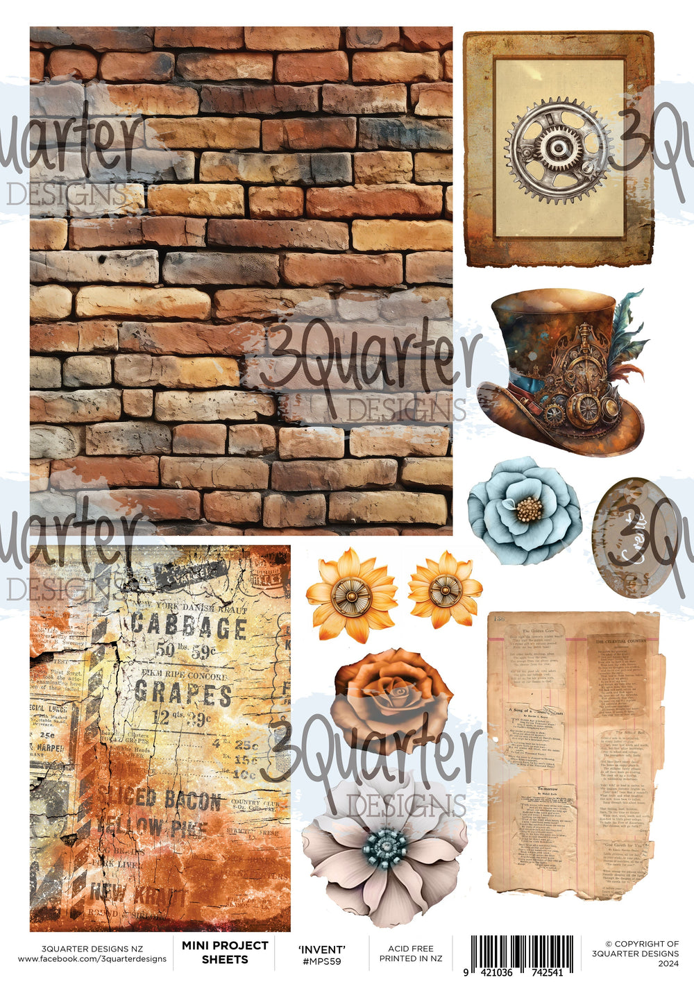 3Quarter Designs Invention Age - Mini Project Sheet