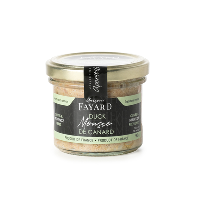 Mousse de Canard aux Olives et Herbes de Provence