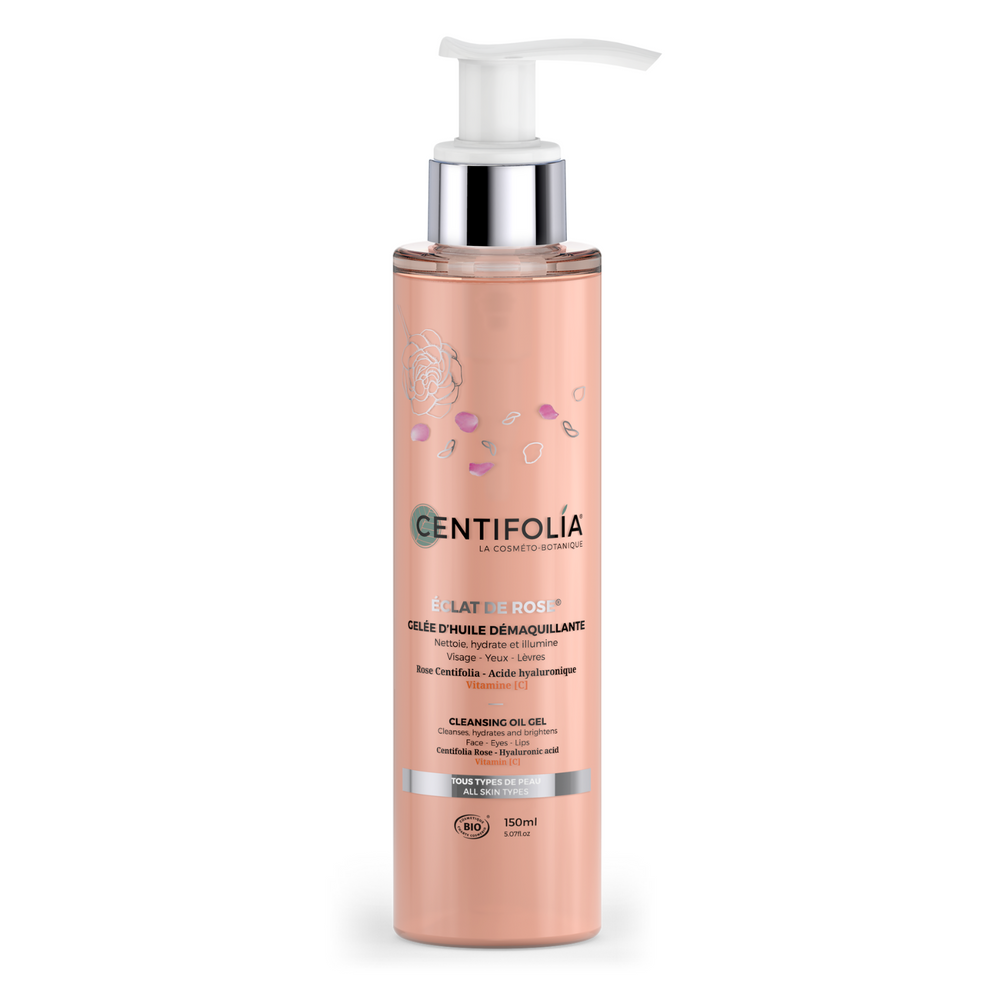 Rose Radiance Cleansing Oil Gel — Unytii - Suppléments et Produits Naturels
